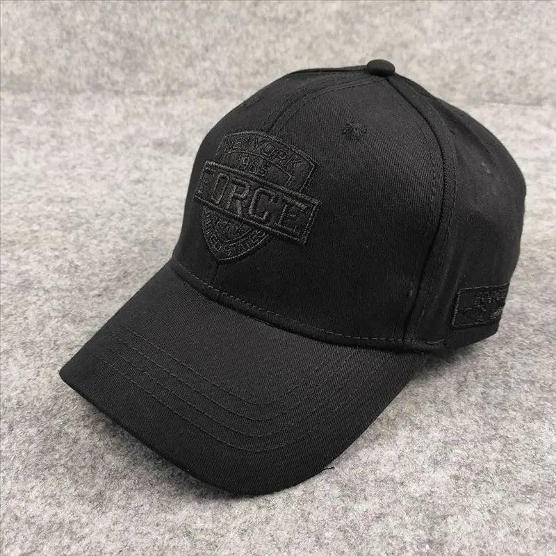 Structured Embroidered Adjustable Baseball Cap