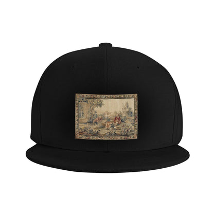 Aubusson Antique French Tapestry Print Snapback Cap