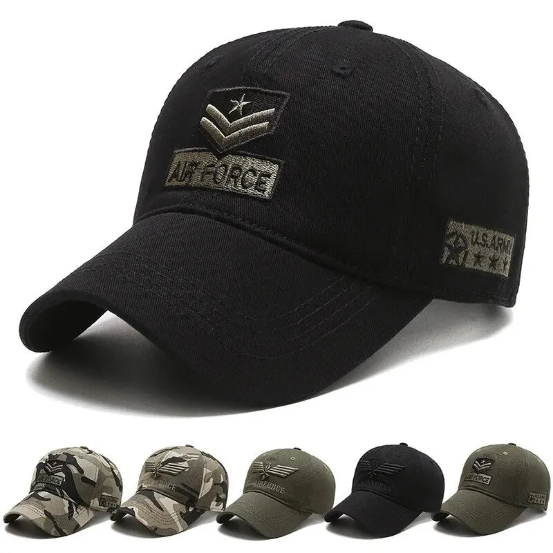 Korean Camouflage Baseball Cap Men