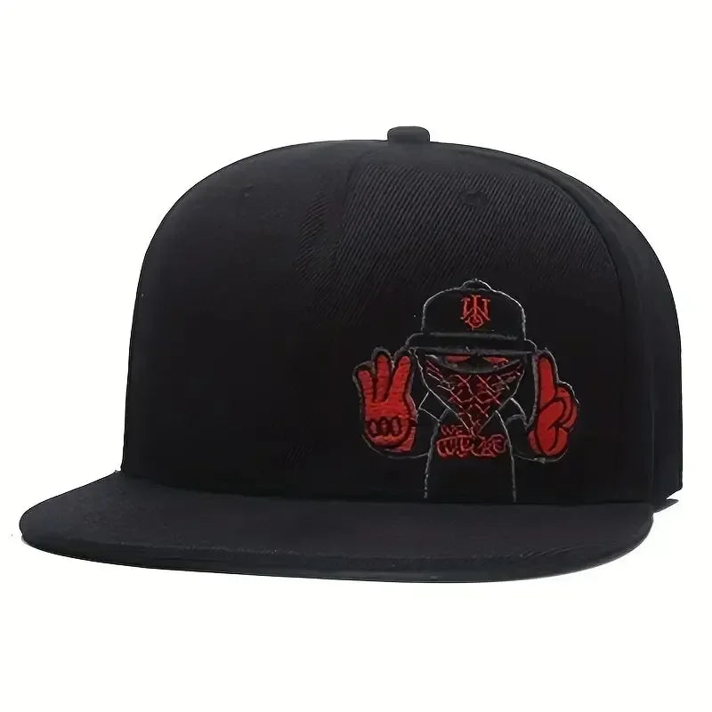 Unisex Embroidered Ninja Hip-hop Baseball Cap