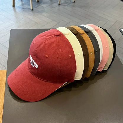 Boston Embroidered Baseball Cap Unisex