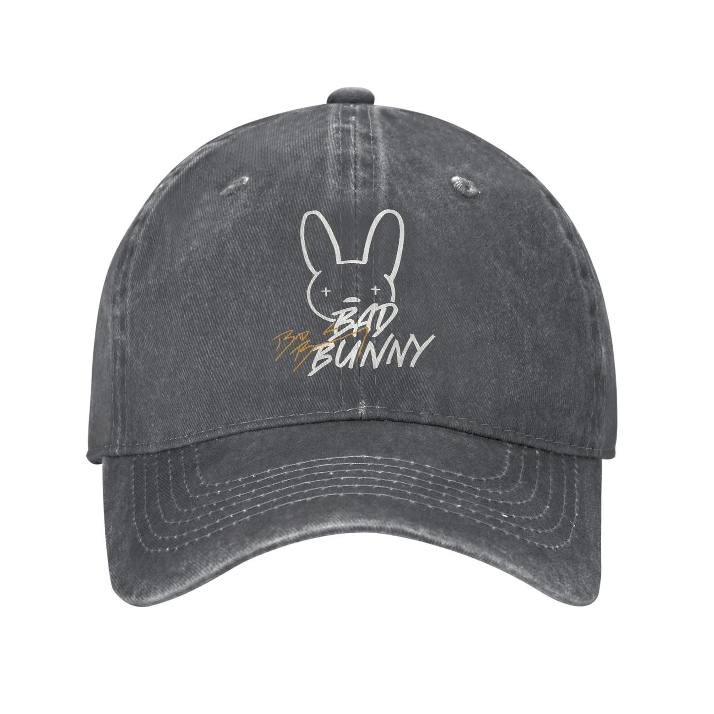 Bad Bunny Puerto Rican Flag Casual Snapback Baseball Cap