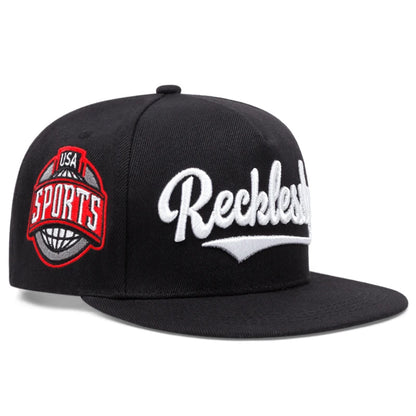 Unisex Reek Side USA Embroidered Hip Hop Baseball Cap