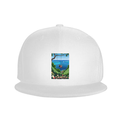 Hinano Tahiti Tropical Beer Brand Graphic Snapback Cap