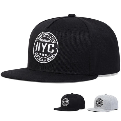 New York City Embroidery Hip Hop Snapback Cap