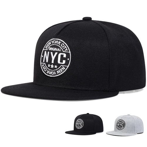 New York City Embroidery Hip Hop Snapback Cap