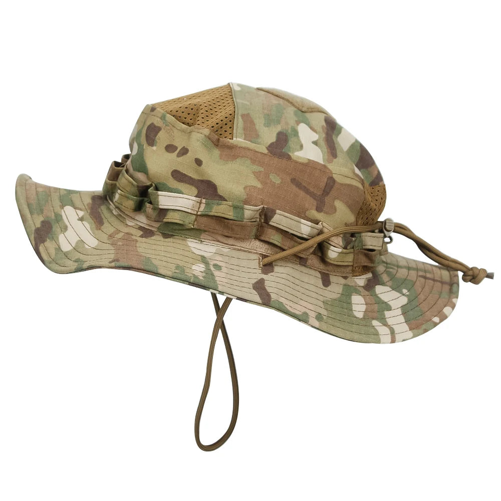 Camo Outdoor Breathable Boonie Bucket Hat