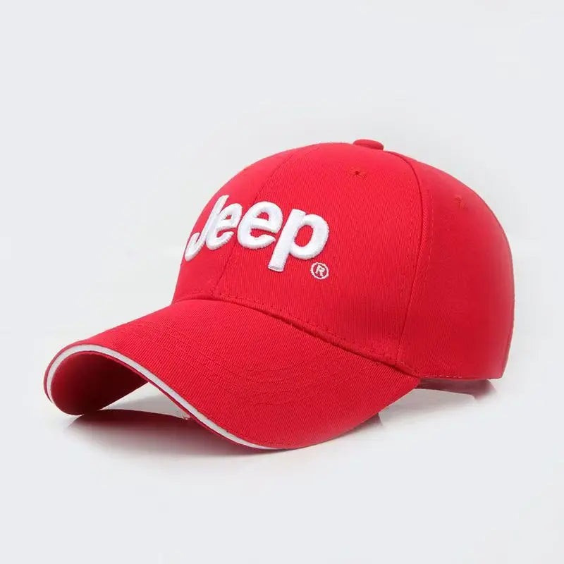 Jeep Logo Embroidered Sports Baseball Cap