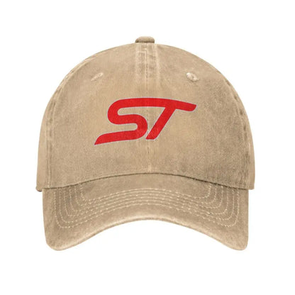 ST Logo Distressed Vintage Baseball Cap