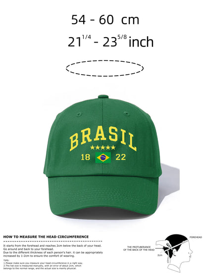 Brasil Print Baseball Cap