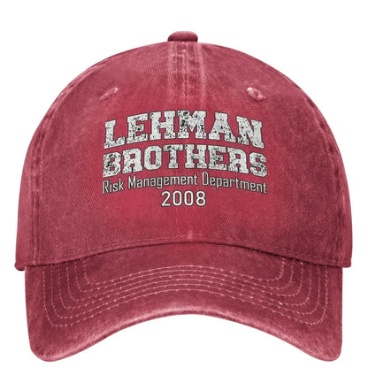 Lehman Brothers Risk Management 2008 Baseball Cap