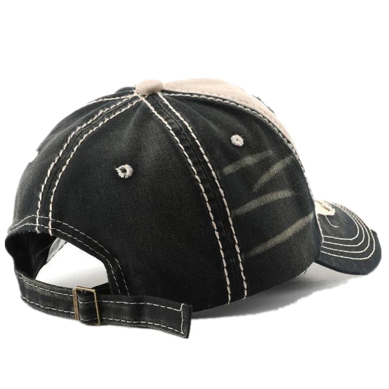 Vintage 1959 Letter Embroidered Washed Baseball Cap