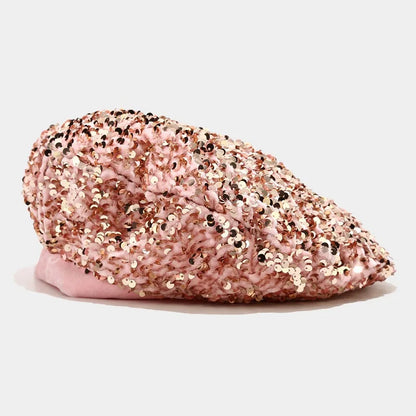 Ladies Sequin Octagonal Festival Style Bucket Hat