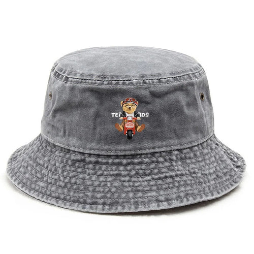 Customize Cotton Washed Vintage Retro Adventure Bucket Hat