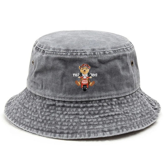 Customize Cotton Washed Vintage Retro Adventure Bucket Hat