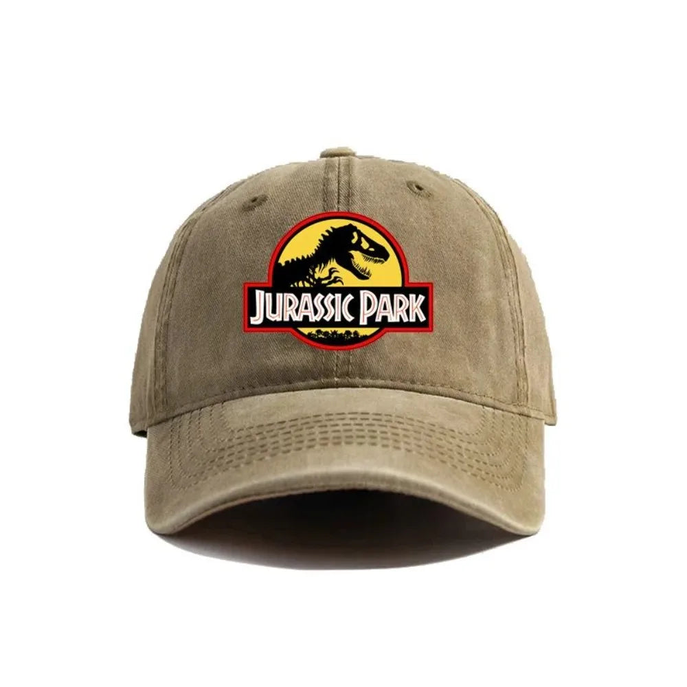 Jurassic Park Distressed Baseball Cap