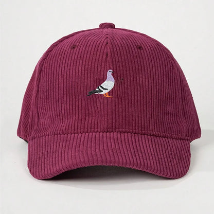 All-Season Pigeon Embroidered Baseball Cap