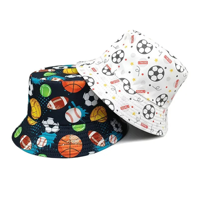 Cartoon Print Polyester Bucket Hat