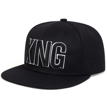 Unisex King Three-Dimensional Embroidery Hip-Hop Hats