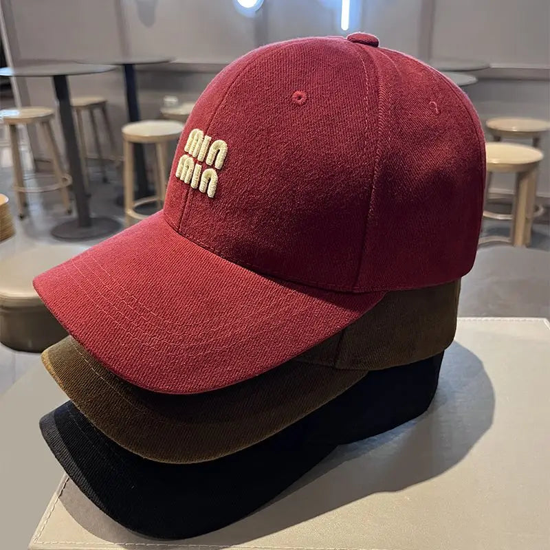 Korean Hard-Top Embroidery Baseball Cap