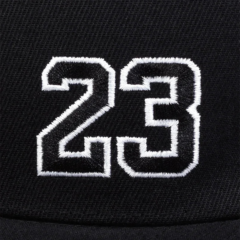 Unisex 23 Embroidery Hip-hop Hats