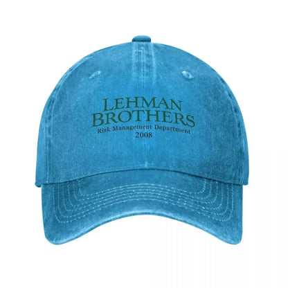 Retro Lehman Brothers Trucker Baseball Cap