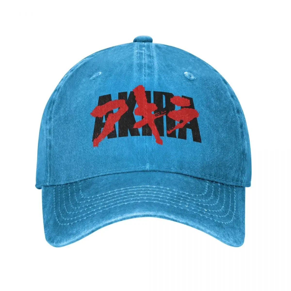 Akira Logo Distressed Baseball Cap