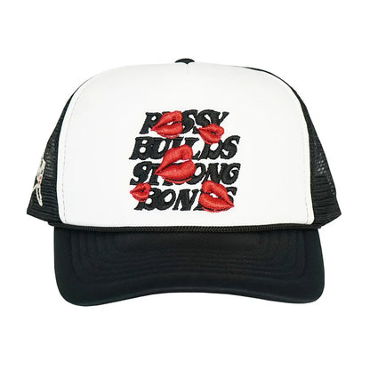 Lip Letter Hip Hop Snapback Cap