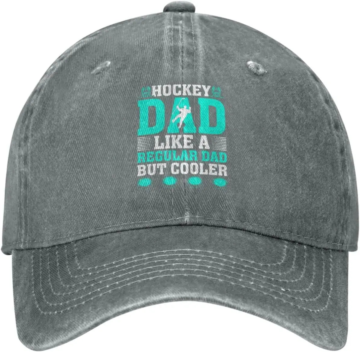 Hockey Dad Like Regular Dad But Cooler Baseball Cap