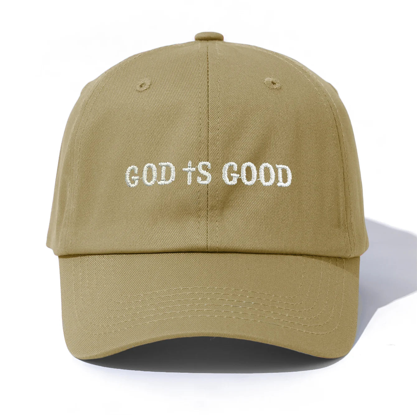 God Is Good Embroidery Dad Baseball Cap