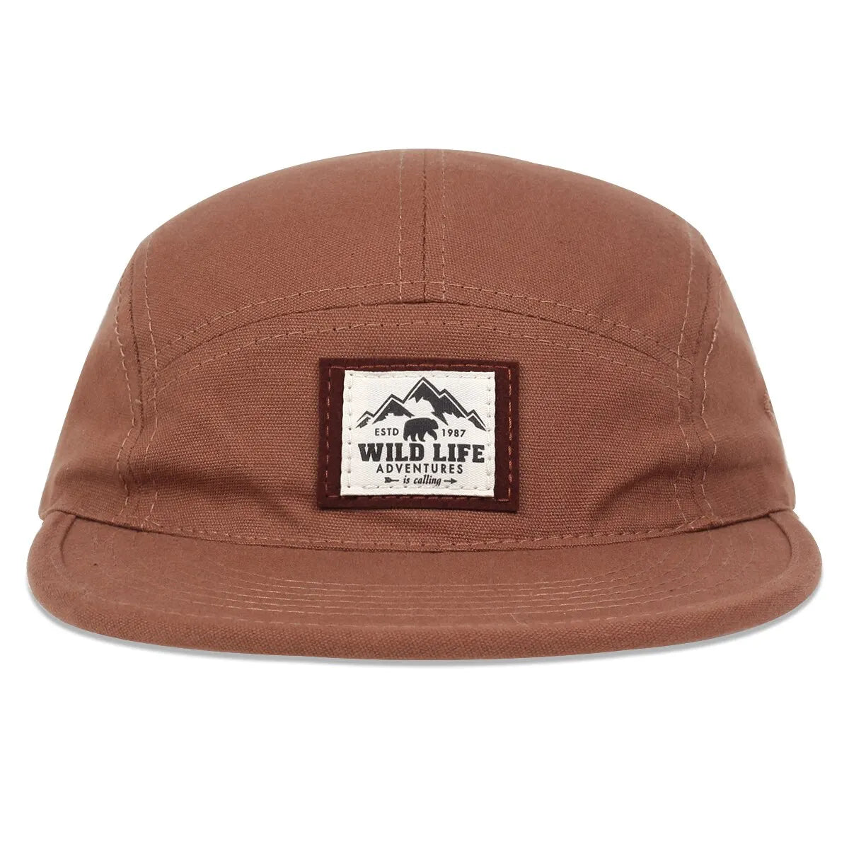 WILD LIFE Cotton 5 Panel Baseball Cap