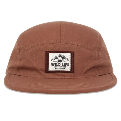 WILD LIFE Cotton 5 Panel Baseball Cap