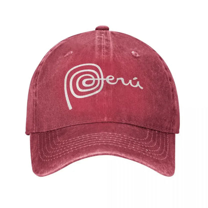 Unisex Marca Peru Logo Baseball Cap
