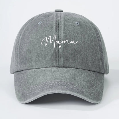 New Printed Heart Mama Fashionable Baseball Cap