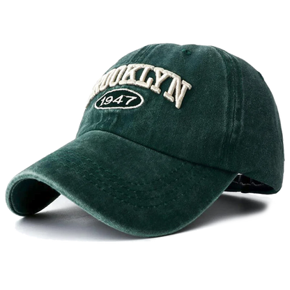 Brooklyn Embroidery Snapback Baseball Cap