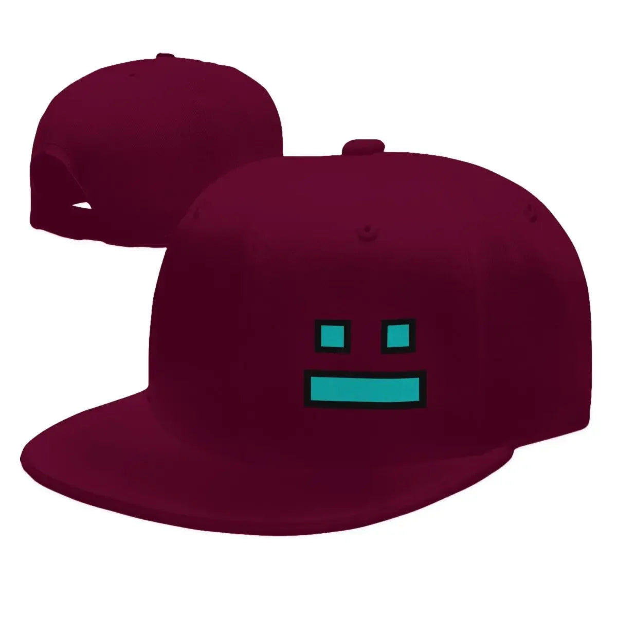 Geometry Dash Gaming Streetwear Adjustable Snapback Cap