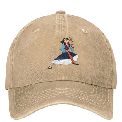 Cartoon Logo Y2K Retro Hip Hop Baseball Cap