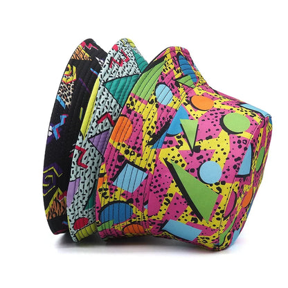 Leopard Print Reversible Summer Bucket Hat