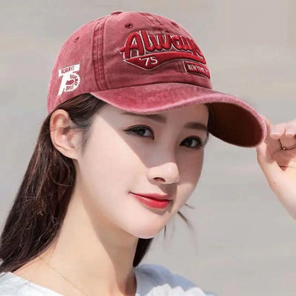 Outdoor Cotton Embroidered Baseball Cap