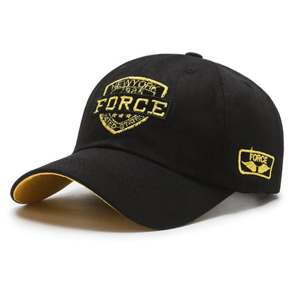 Shield Embroidered Baseball Cap