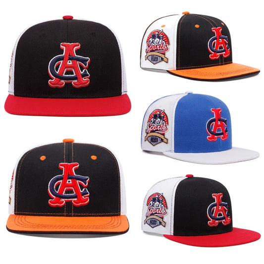 Vintage Letter Embroidery Hip Hop Cap