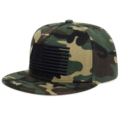 Unisex USA Flag Camouflage Baseball Cap