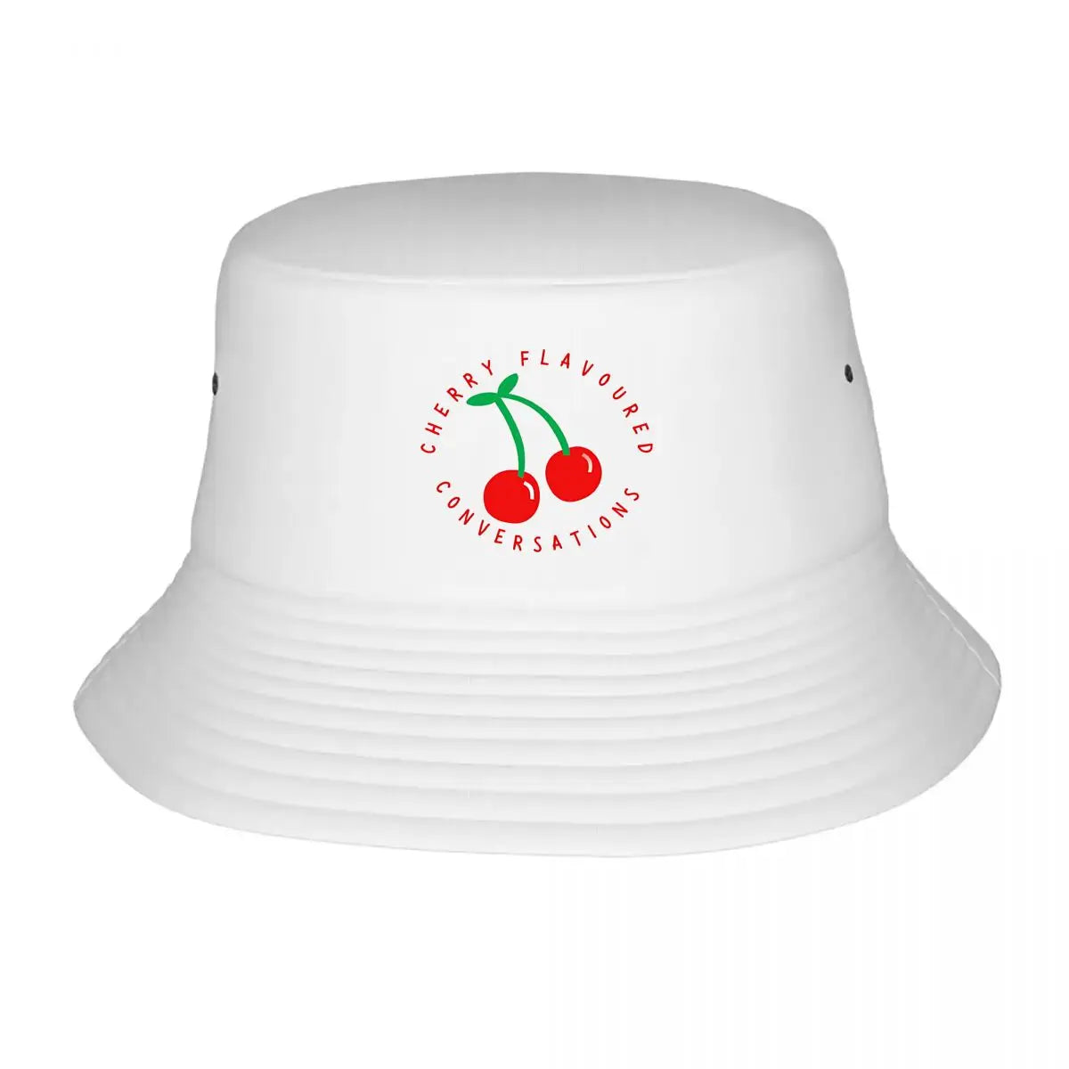 Cherry Flavoured Conversations Retro Winter Bucket Hat