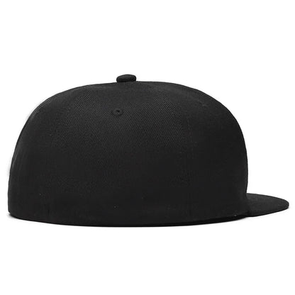 Oversize Plain Hip Hop Snapback Cap