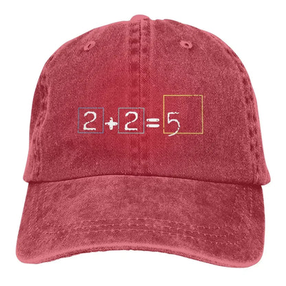 Radiohead 2 Plus 2 Equals 5 Baseball Cap
