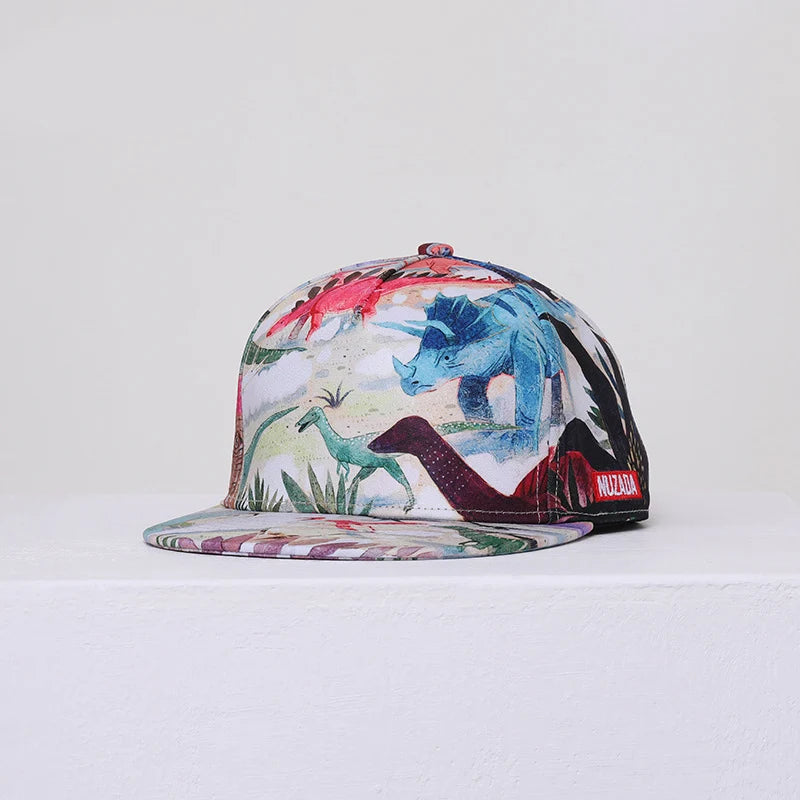 Unisex Graffiti Print Hip-Hop Cap