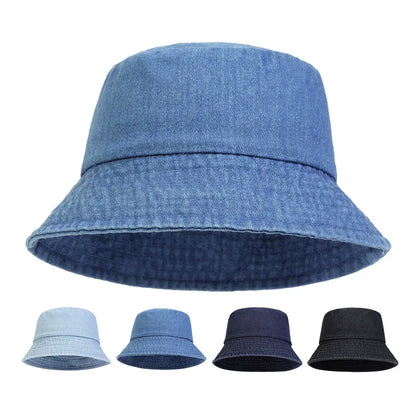 Unisex Washed Cotton Bucket Hats