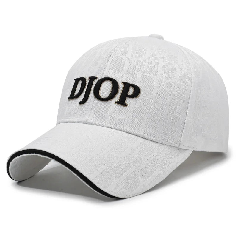 Korean Embroidered Letter Duckbill Baseball Cap