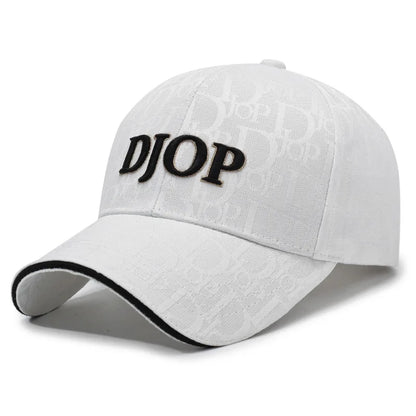 Korean Embroidered Letter Duckbill Baseball Cap