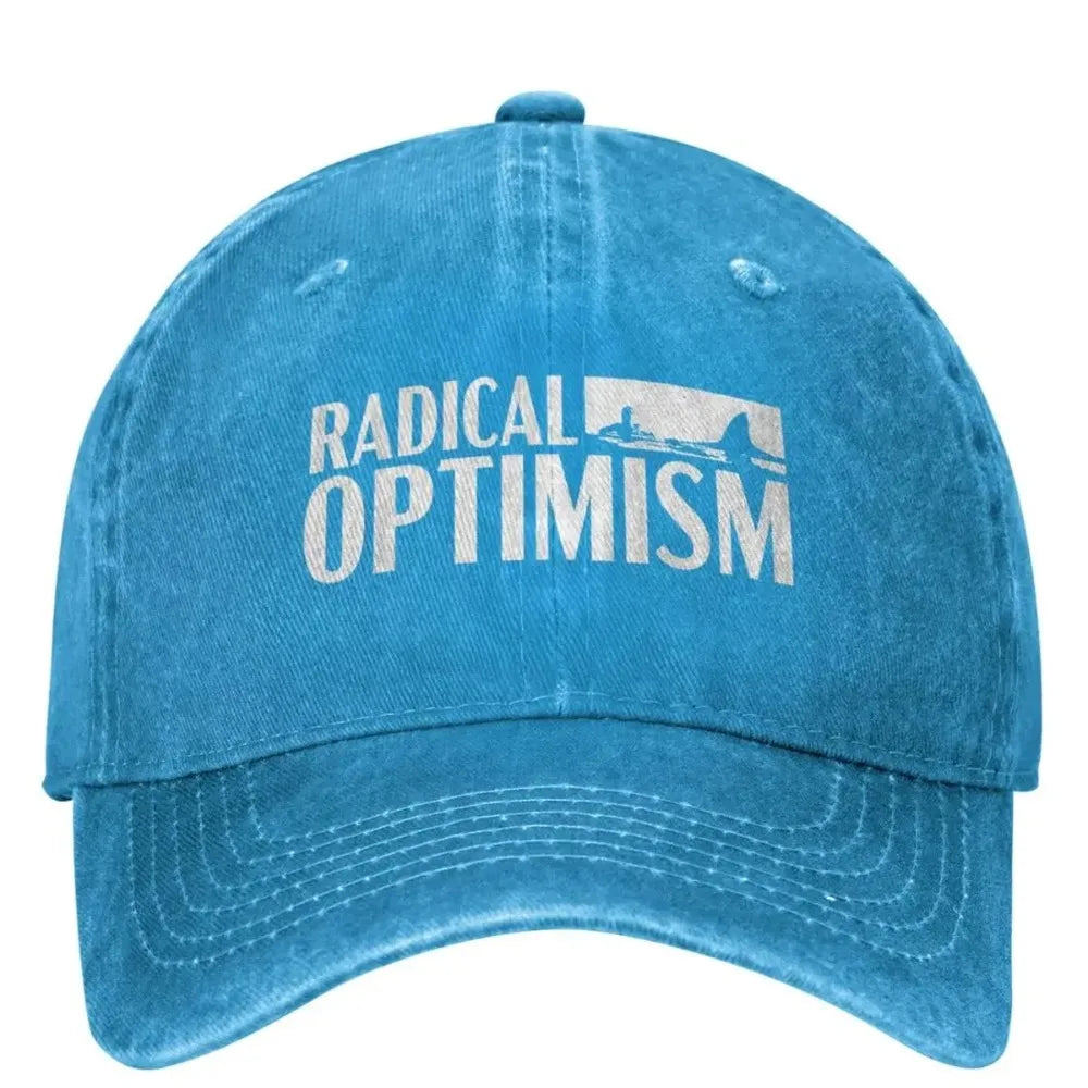 Vintage Radical Optimism Baseball Cap Unisex